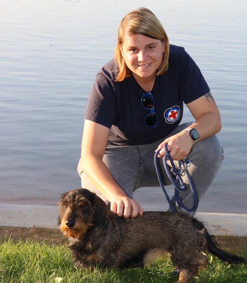 Miriam Appel engagiert sich bei der Wasserwacht. Foto: privat